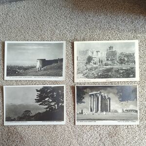 Collection Of Vintage Greek Postcards